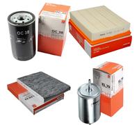 Filtri MAHLE Kraftstoff KL 79, Interno LAK 63, Aria LX 448, Olio OC 38