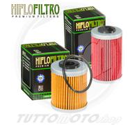 FILTRI OLIO HIFLO HF155 + HF157 BETA MOTOR 525 RR Enduro 4T 2005-2009