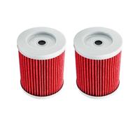 Filtri olio per moto moto Filtro olio Per SYM Maxsym 400 400I MAX 2011 2012 2013 2014 2015 600 600I 2016 Parti Motociclo Filtro Olio(2pcs-red)