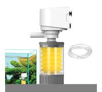 Filtri Per Acquari | Filtro Meccanico Silenzioso Per Pesci,Filtro Multistadio Potente Per Acqua E Salata Betta Gamberetti Barriera Corallina Piante Controllo Alghe Tartaruga Axolotl