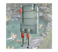 Filtri per acquari Scatola di ricambio dell'acqua, Filtro esterno for acquario a ciclo continuo, 2-4 livelli, for stagni, vasche for pesci, rosso, diverse dimensioni(15.75x11.81x30.63in/40x30x77.8CM)