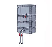 Filtri per acquari Scatola esterna per ricambio de Scatola filtro for acquario for stagni e acquari, circolazione dell'acqua, diverse dimensioni(60x40x79 cm)
