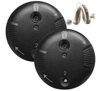 Filtri per apparecchi acustici 2 pezzi, diametro 1, 6.Disco ABS Protezioni per cerume per apparecchi acustici, Accessori per filtri anticerume