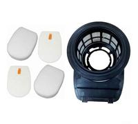 Filtri per aspirapolvere anti-avvolgimento compatibili con modelli senza fili Shark IZ300 IZ300UK IZ320 IZ320UK, set di filtri di ricambio con schiuma e feltro per il controllo della polvere