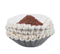 Filtri Per Caffè - Filtri Per Birra In Carta Da 18 Cm | Progettazione Di Filtrazione Costante Della Pasta Di Legno | Fornisce Cãffè E Tè Deliziosi E Lisci Per La Preparazione Del Cãffè In Casa E Per L