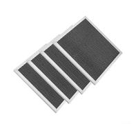 Filtri per cappa aspirante per grasso e controllo, filtro multistrato in acciaio inox per cucina (4 pezzi)