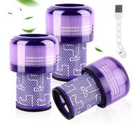 Filtri per Dyson V12, 3 pezzi per aspirapolvere Dyson Filter V12, filtro di ricambio V12, filtro di ricambio per Dyson V12 Detect Slim Absolute Extra Aspirapolvere sostituire # 971517-01