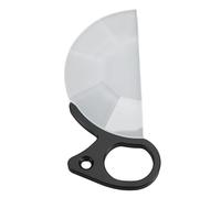 Filtri per Effetti Speciali, Prisma Caleidoscopio Sottile Portatile da 79 Mm, Filtro in Vetro Semicircolare, Filtro per Effetti Speciali, Prisma in Vetro Ottico per Creare