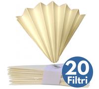 FILTRO CARTA PIEGHETTATO 6 PZ X IMBUTO A TORT