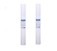 Filtri per l'acqua, 2 Pcs 20 POLLICI PPF/SEDIMENTI CARTUCCIA FILTRO ACQUA Depuratore D'acqua Cartuccia Filtro Anteriore Acquario for OSMOSI INVERSA(2pcs 5 Micron)