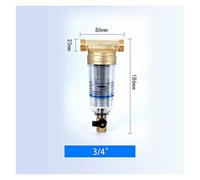 Filtri per l'acqua, 40μm Filtrazione ad alta efficienza Pre-filtro Acqua di rubinetto Famiglia Tutta la casa Centrale 3T Tubo di flusso grande Filtro in ottone for controlavaggio(2)