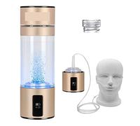 Filtri per l'acqua, Bottiglia for generatore di acqua ricca di idrogeno SPE + PEM Coppa lonizer a doppia camera + dispositivo for inalazione H2