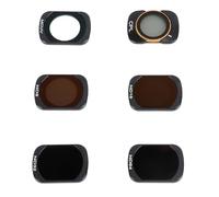 Filtri per Lenti per Action Camera, MCUV, CPL, ND8, ND16, ND32, ND64 Set di Filtri con Scatola di Immagazzinaggio per OSMO 3, Eccellente Processo di Macinazione delle