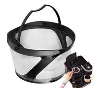 Filtri per macchina da caffè, cestino riutilizzabile in acciaio inossidabile, senza carta, per macchina da caffè, per caffettiera a goccia, casa, cucina, esterno, campeggio,