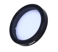 Filtri per Obiettivo Fotocamera per Fotocamera Sportiva Action 3 4, Filtro Notturno Naturale, Vetro Ottico HD Multistrato, Cornice Sottile in Lega di Alluminio, Riduzione