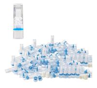 Filtri per sigarette (100 pezzi) microporosi, tre filtrazioni multiple, riducono le macchie di catrame e fumo per sigarette di dimensioni standard Ø 8 mm, è necessario un adattatore per utilizzare