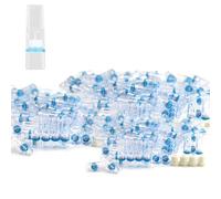 Filtri per sigarette (300pcs) Microporosi a filtrazione multipla riducono le macchie di catrame e fumo per sigarette di dimensioni standard Ø8mm, Le sigarette Ø 5 mm sono disponibili con un adattatore