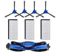 Filtri per spazzole principali di ricambio accessori per spazzole laterali compatibili con Eufy 11s RoboVac 11S RoboVac 30 RoboVac 30C (A)