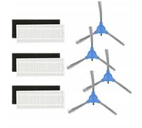 Filtri per spazzole principali di ricambio Accessori per spazzole laterali compatibili con Eufy 11s RoboVac 11S RoboVac 30 RoboVac 30C (B)