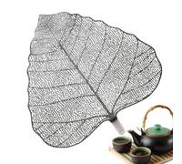Filtri per tè sfuso - Forma a foglia più ripida per tè a maglia fine | Filtro e filtro per tè riutilizzabili, design a foglia di acero e Bodhi, coperture per tazze da caffè