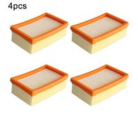 Filtri piatti pieghettati 4 pezzi per ricambi aspirapolvere MV62.863-005.0