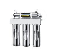 Filtri sotto lavello Sterilizzatore UV purificatore d'acqua a 4 fasi, filtro dell'acqua sotto lavello della cucina per sistema di filtrazione dell'acqua potabile domestico Semplice e flessibile