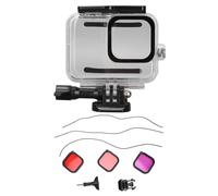 Filtri subacquei per GoPro Hero8 Black, filtro subacqueo ad alta trasparenza con installazione rapida, custodia impermeabile per snorkeling e acqua