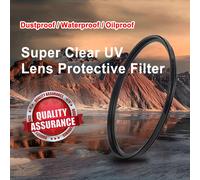 Filtri UV per fotocamera CUELY da 49/52/55/58/62/67/72/77/82mm, filtri di protezione per obiettivi di fotocamere mirrorless e reflex, adatti per Canon, Nikon, Fujifilm, Sigma e altri 55mm,49mm,52mm,58