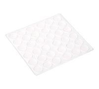 Filtrini paracolpi Autoadesivi, trasparenti, rotondi, per proteggere mobili.