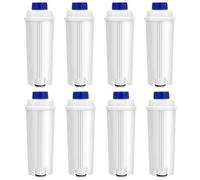 Filtro 2/4/6/8/10 pezzi, compatibile con Delonghi, macchina da caffè Dlsc002 filtro acqua, compatibile con Delonghi, Magnifica Evo, Dinamica, Eletta, ECAM, ESAM(8pcs)