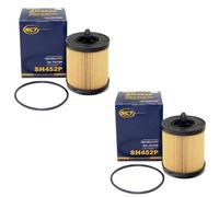 Filtro 2 X SCT SH452P per Chevrolet Fiat Opel Astra Vectra Saab 9-3 Alfa 159