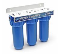 FILTRO 3/4 TRATTAMENTO ACQUA CON CARTUCCIA FILTRANTE 5 MICRON TRIPLO STADIO CARB