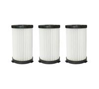 Filtro 3/6 pezzi, compatibile con MooSoo, elemento filtrante for aspirapolvere cavo Cecotec Thunder Brush 520 560 D600 D601(3 PCS)
