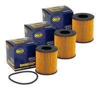 Filtro 3 X SCT Sh 4035 P per Citroen Berlingo Fiat Ford Jaguar Land Rover Mini