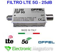 Filtro 5G antenna TV elimina interferenza LTE 5G E21÷48 OFFEL 22-250