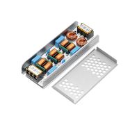 Filtro 6A Soppressore di interferenze elettromagnetiche a 4 stadi Purificatore di amplificatore audio EMC di alimentazione comune con filtro EMC a 4