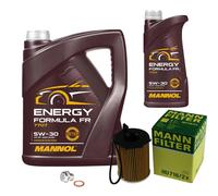 Filtro 6L mannol Energia Formula Fr 5W-30 per Suzuki Liana Hatchback 1.4 Ddis