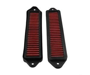 Filtro a cappuccio per BMW E90 328i E92 per 335i E84 X1 28ix E82 135i per ottimizzare il movimento dell'aria sotto il cofano (rosso)