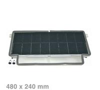 Filtro A Carbone 480 X 240 Mm Cappa Aspirante Bosch Siemens 460028