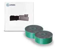 Filtro a carbone AllSpares Longlife (2 pezzi) per cappe aspiranti compatibili co