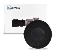 Filtro a carbone AllSpares per cappe aspiranti, adatto tra gli altri ai modelli