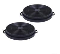 Filtro a carbone attivo 2PCS per il controllo efficiente degli odori della cappa da cucina e prestazioni affidabili