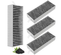 FILTRO A CARBONE ATTIVO 4 PEZZI PER SIEMENS HZ9VRCR / BOSCH HEZ9VRUD0