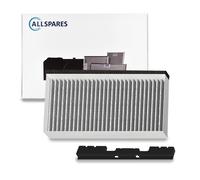 Filtro a carbone attivo AllSpares CleanAir per cappe aspiranti, compatibile con