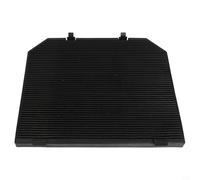 Filtro a carbone attivo di ricambio per cappa, compatibile con CBCS6506B, CBCB6506B, CBCS6125, elimina grasso e odori, 25,6 x 21,6 x 1,3 cm, nero