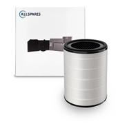 Filtro a carbone attivo HEPA AllSpares NanoProtect S3 per purificatori d'aria Ph