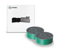 AllSpares - Filtro al carbone attivo (2 pezzi) adatto per cappe da cucina Faber 112.0556.528 / FLL23