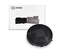 AllSpares Filtro ai carboni attivi per cappe aspiranti, adatto per Whirlpool-WPRO 484000008789 / FAC269 / Type26, AEG-Electrolux 902979374/3 / E3CFE26 ed Elica F00170 (diametro 280 mm)