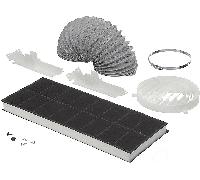 Filtro a carbone attivo per cappa NEFF Z5143X5 - Kit di ricircolo a , compatibile D4644 D4618