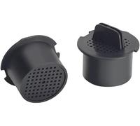 Filtro a carbone attivo rotondo compatibile con Liebherr 7433243-51 mm - Cantinetta vino - 9881291-7440999 9192811 per Liebherr 9447050 per Miele 467217 606509 (1)